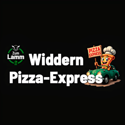 Zum Lamm Widdern pizza Express logo.